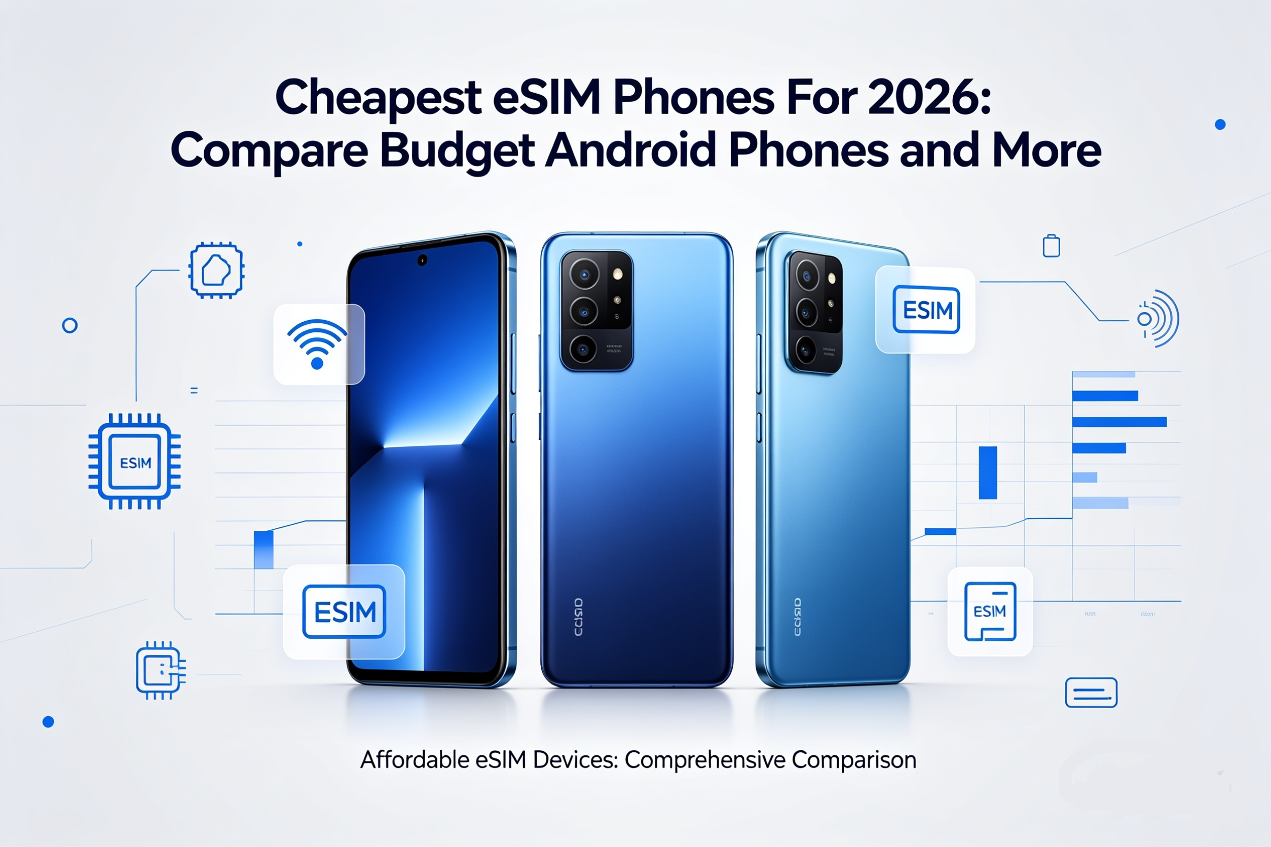Cheapest eSIM Phones For 2026: Compare Budget Android Phones and More